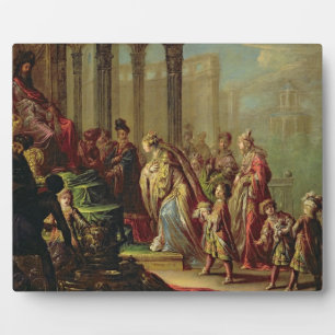 Solomon and the Queen of Sheba, or Esther before A Plaque