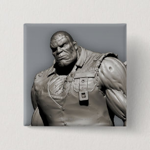 Solomon Grundy Alternate 2 Inch Square Button