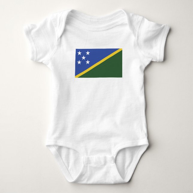 Solomon Islands Baby Bodysuit (Front)