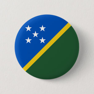 Solomon Islands Flag 2 Inch Round Button