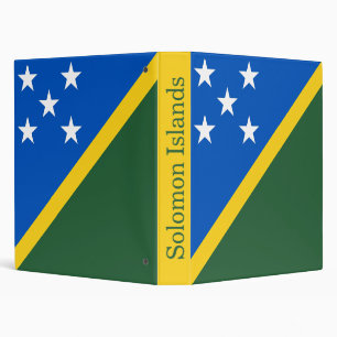 Solomon Islands Flag Binder