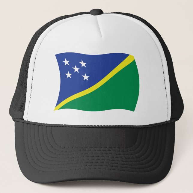 Solomon Islands Flag Hat (Front)