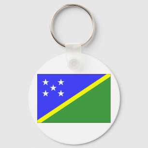 Solomon Islands Flag Keychain