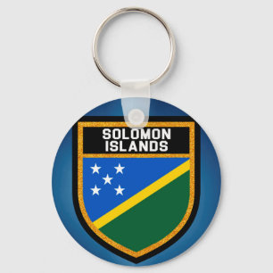 Solomon Islands Flag Keychain