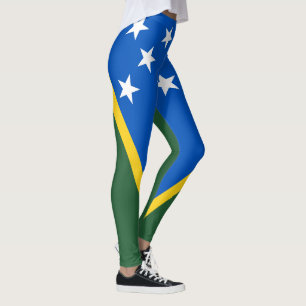 Solomon Islands Flag Leggings