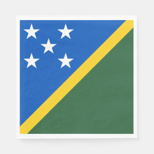 Solomon Islands Flag Napkin