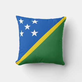 Solomon Islands Flag x Flag Pillow