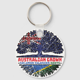 Solomon Islands Islander Australian Australia flag Keychain