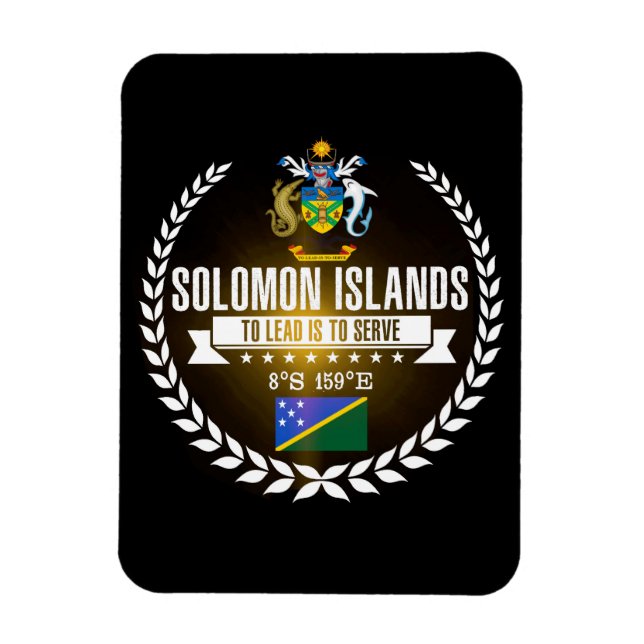 Solomon Islands Magnet (Vertical)