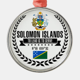 Solomon Islands Metal Ornament