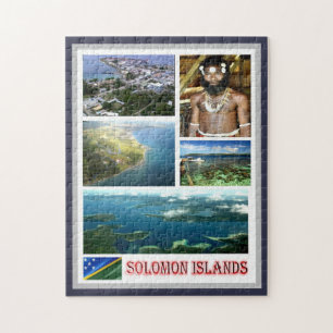 Solomon Islands - Mosaic - Jigsaw Puzzle
