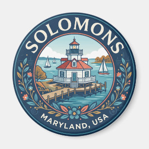 Solomons USA Magnet