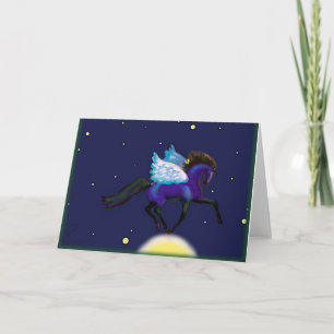 Solstice Angel Holiday Card