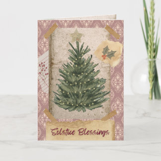 Solstice Blessures Carte de vacances