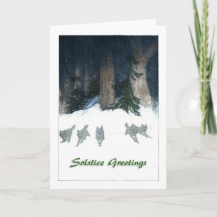 Solstice Greetings 2 Card