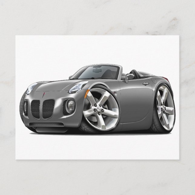 Solstice Grey Convertible Postcard (Front)