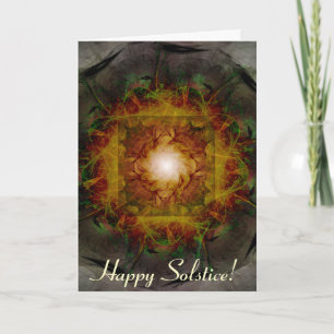 Solstice heureux ! Carte