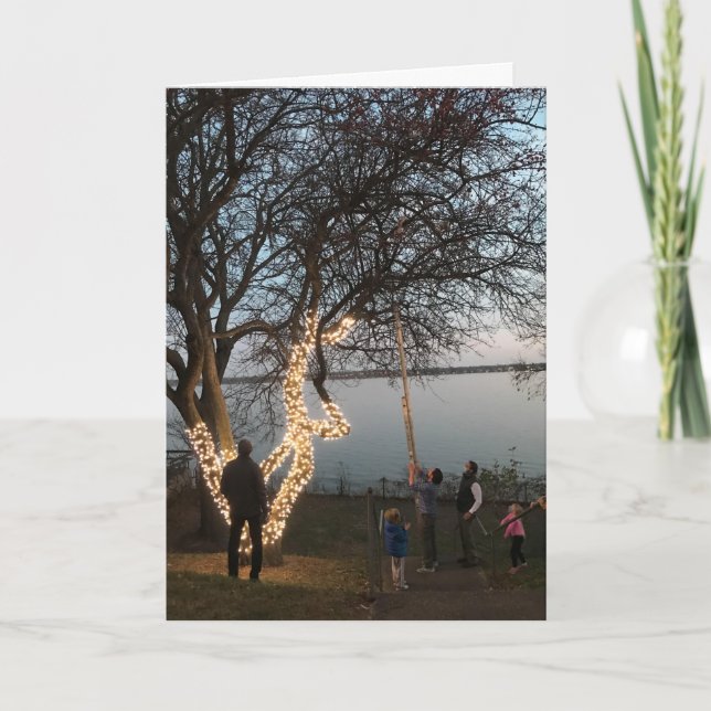 Solstice Light in the Neighbourhood Photo Card (Front)