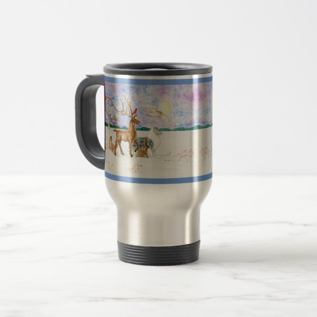 Solstice Magic Travel Mug (Front Left)