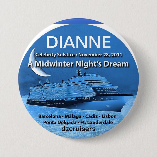 SOLSTICE NOV 28, 2011 3 INCH ROUND BUTTON (Front)