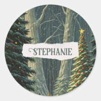 Solstice Spruce Personalized Christmas 