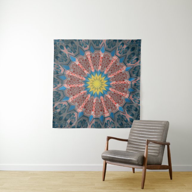 solstice sunshine 001 tapestry (In Situ)