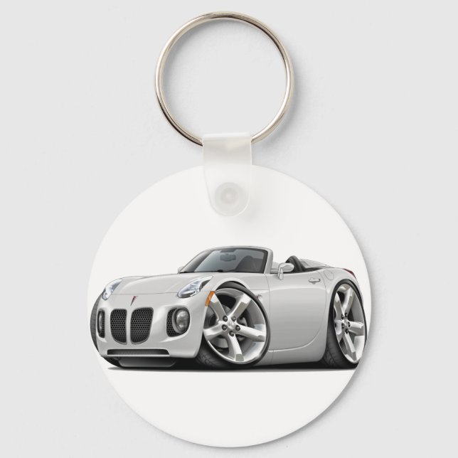 Solstice White Convertible Keychain (Front)