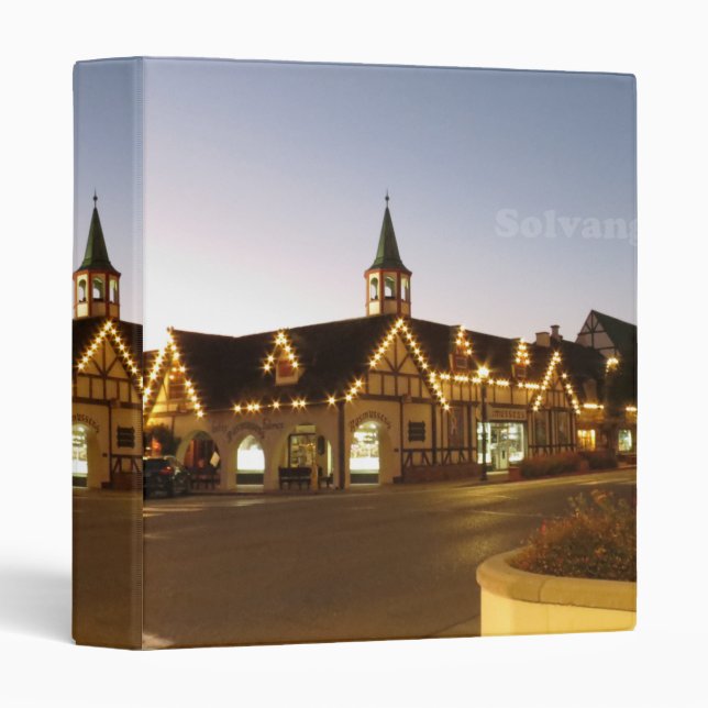 Solvang California Binder (Front/Spine)