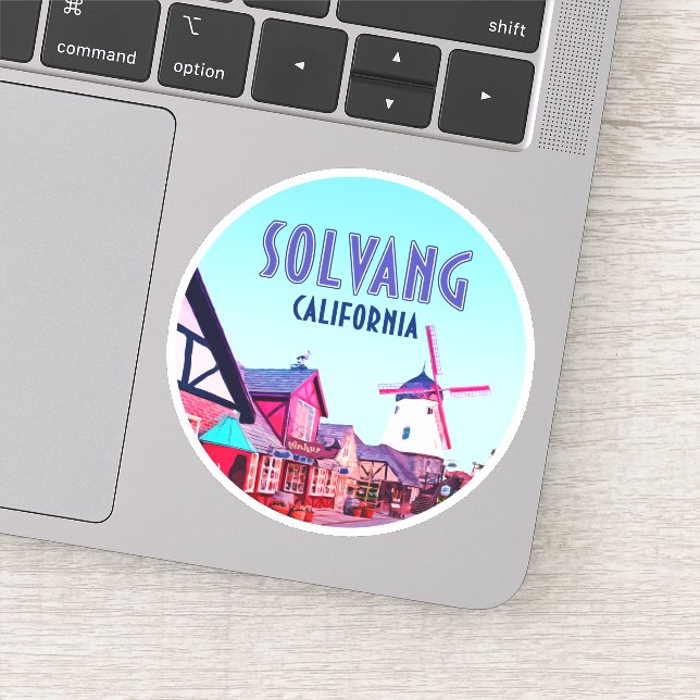 Solvang Danish Downtown California Vintage (Detail)