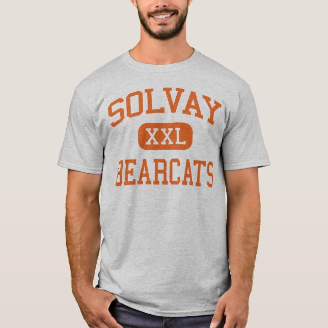Solvay - Bearcats - High School - Solvay New York T-Shirt (Front)
