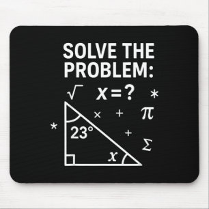 Solve The Problem Funny Math 67 Meme Teacher Stude Mouse Pad