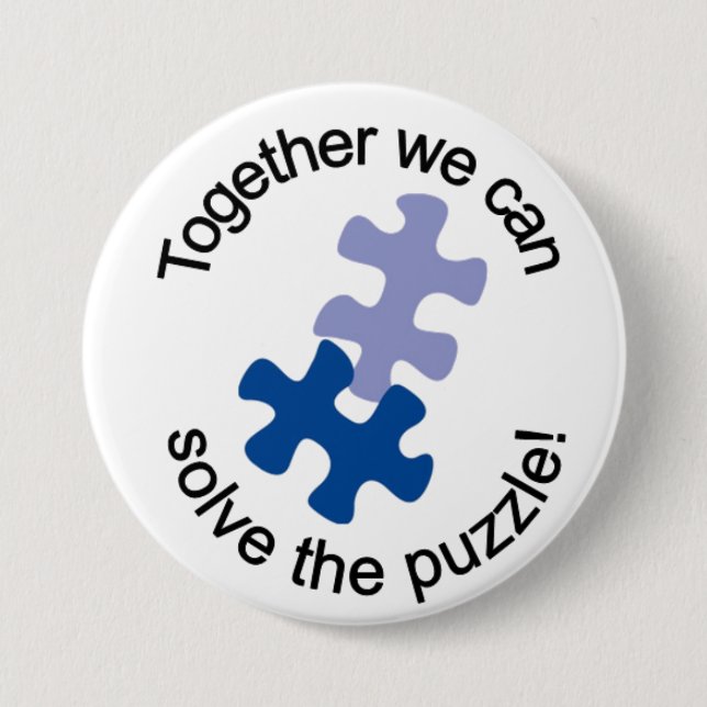 Solve the Puzzle Button (Front)
