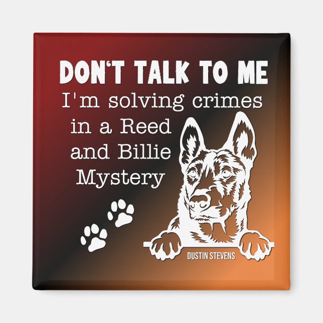 Solving Crimes With Reed and Billie Magnet (Front)