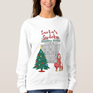Solving Puzzles in Style: Cozy Sudoku Lounge Wear Sweatshirt