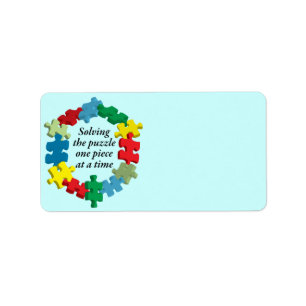 Solving the Puzzle... Blue Address labels