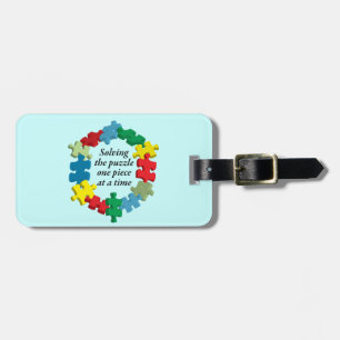 Solving the Puzzle...Blue Luggage Tag
