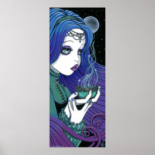 "Soma" Celestial Moon Ritual Fae Poster