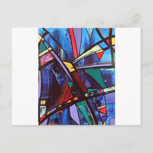 Soma original acrylic postcard (Front)