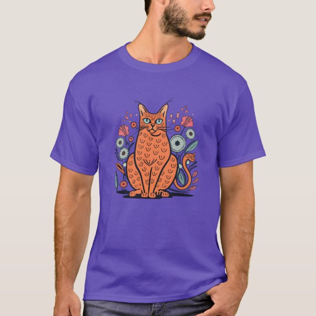 somali cat gift T-Shirt (Front)