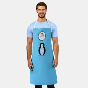 Somali Talking Ms. Penguin Personalized Apron