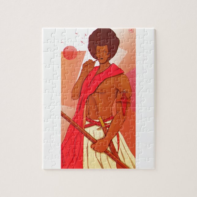 Somali Warrior Warranleh Jigsaw Puzzle (Vertical)