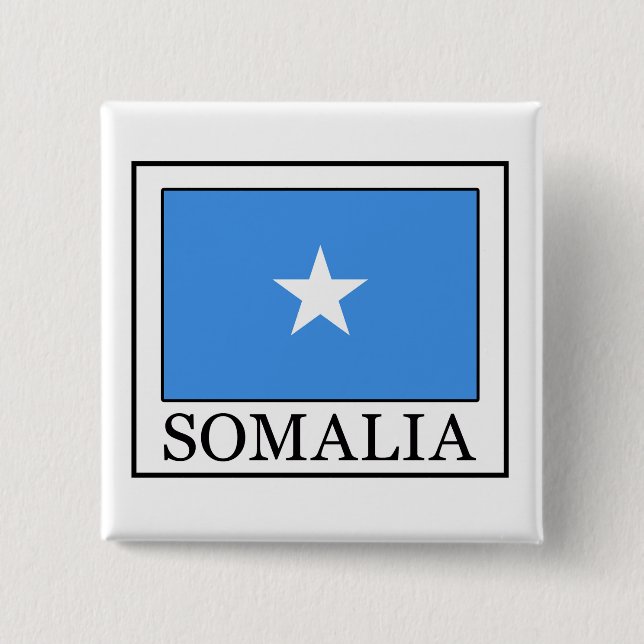 Somalia 2 Inch Square Button (Front)