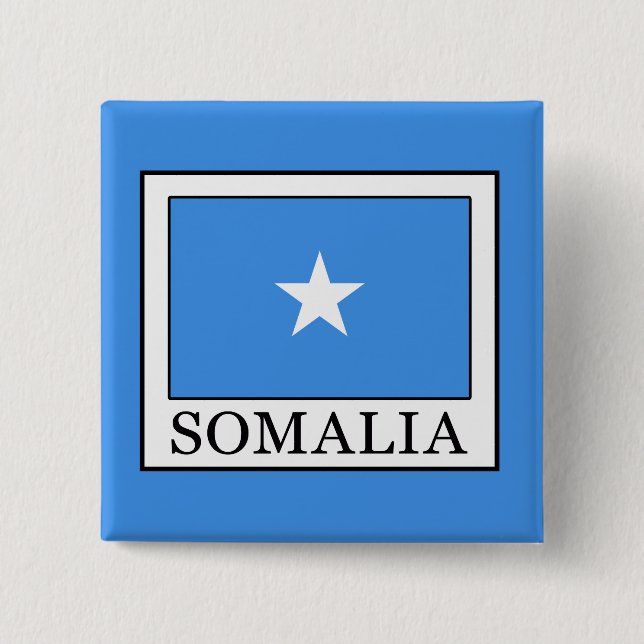 Somalia 2 Inch Square Button (Front)