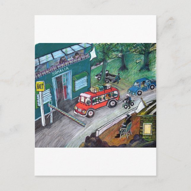 Somalia Border Postcard (Front)