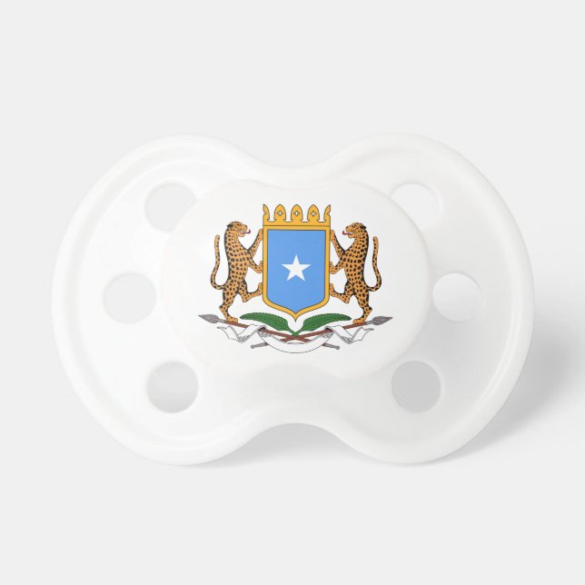 Somalia  Coat of Arms Pacifier (Front)