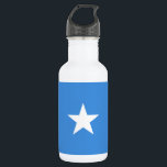 Somalia Flag 532 Ml Water Bottle<br><div class="desc">Patriotic flag of Somalia.</div>