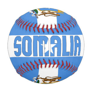 Somalia Flag and Coat of Arms Patriotic Baseball