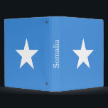 Somalia Flag Binder<br><div class="desc">Patriotic flag of Somalia.</div>