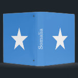 Somalia Flag Binder<br><div class="desc">Patriotic flag of Somalia.</div>