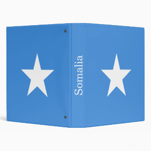 Somalia Flag Binder